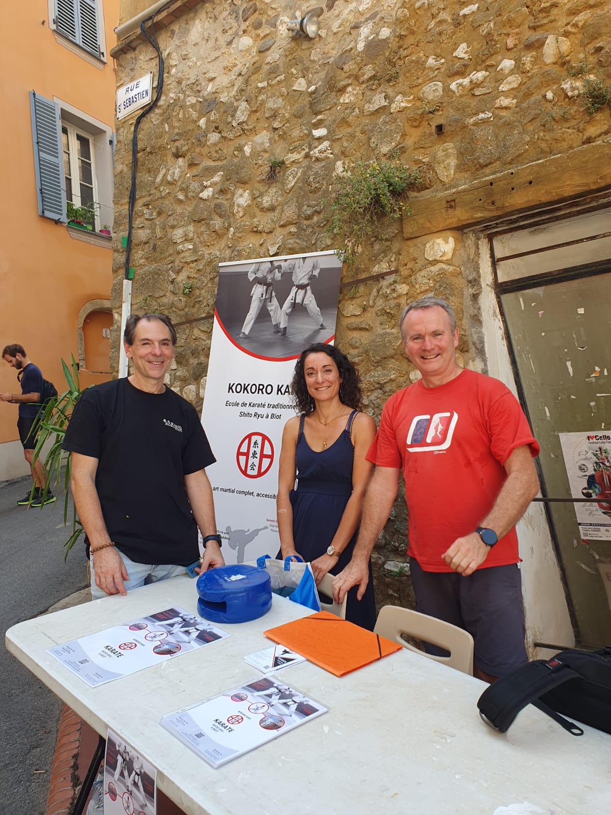 Le club est présent à la fête des association de Biot (Spetembre 2024)